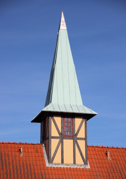 torre stile di costruzione architettura verderame