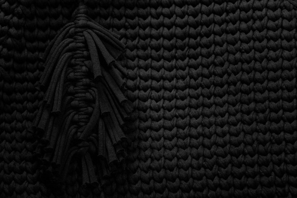 foto ravvicinata grunge di texture nera