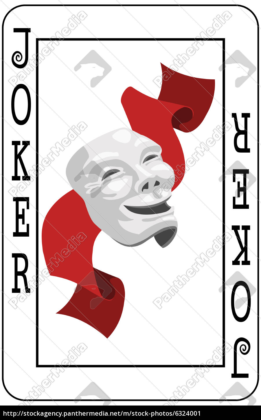 Carta Joker - Foto stock #6324001  Comprate Immagini RF da Panthermedia