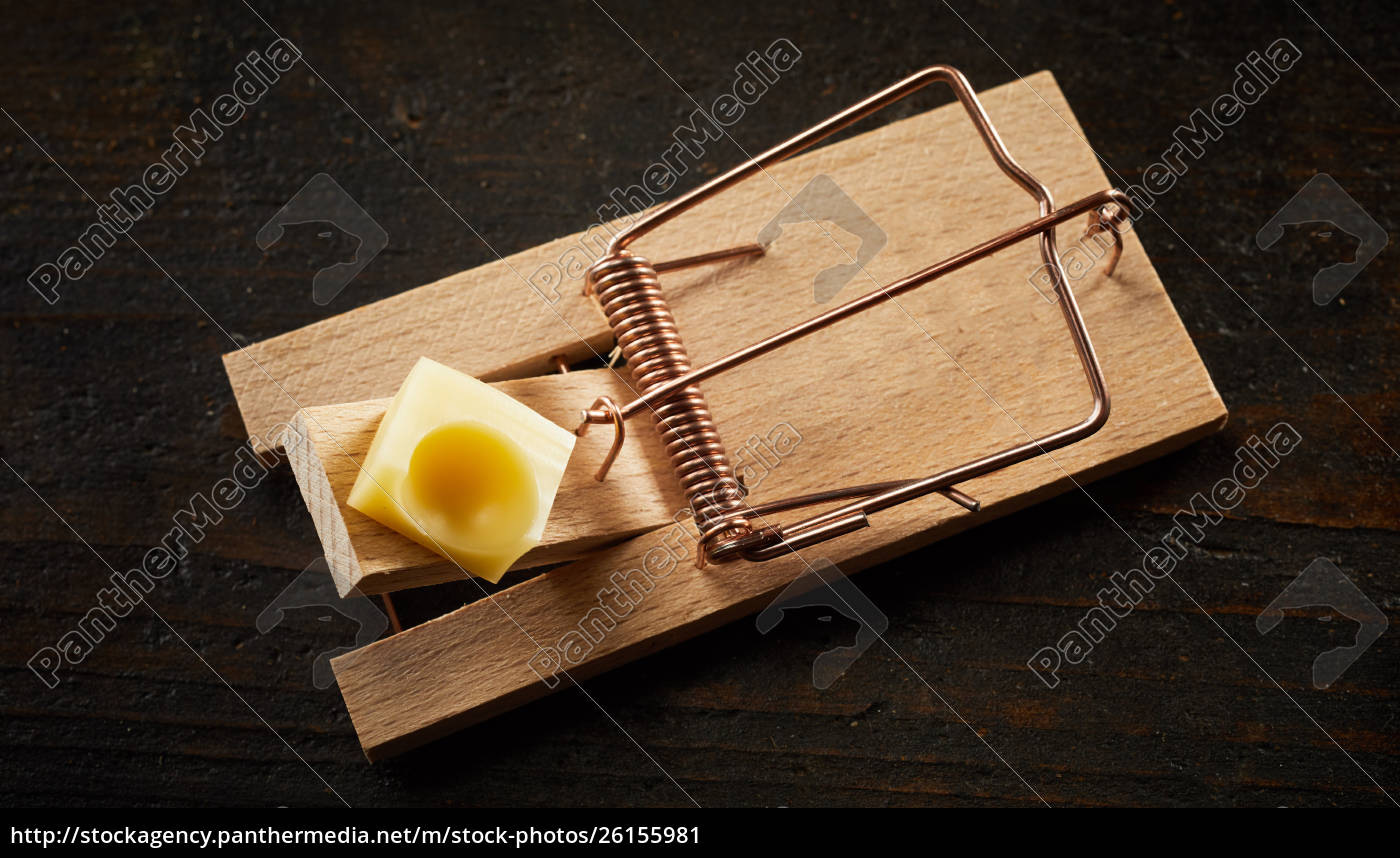 Trappola per topi Stock Photo