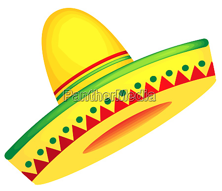 Sombrero Messicano Colorato Con Paesaggi E Paesaggi Pittoreschi Al Cinco De  Mayo. Aie Generativa Illustrazione di Stock - Illustrazione di colline,  storia: 273272821