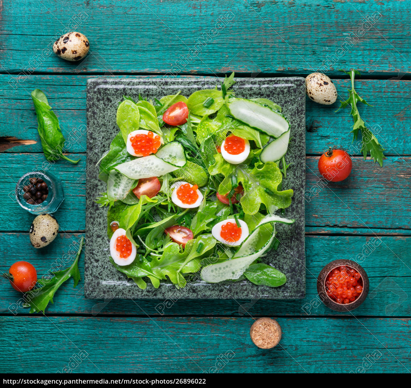 Insalata di verdure fresche Stock Photo