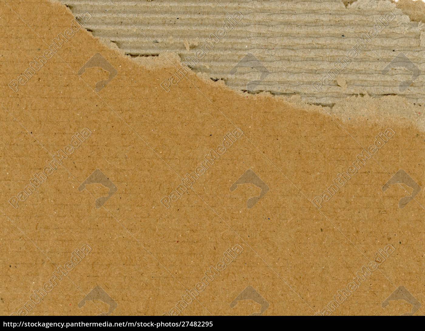 sfondo texture cartone ondulato marrone - Stockphoto #27482295